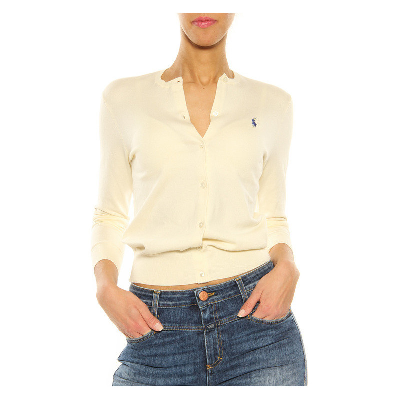Cardigan “Tanija“ Polo Ralph Lauren cream
